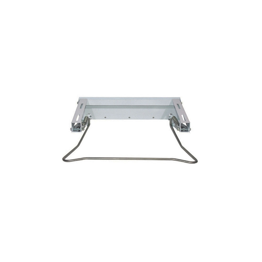 Staffe mobili a gas bianche con supporti cromo per lavabo con codice 152-C100-N