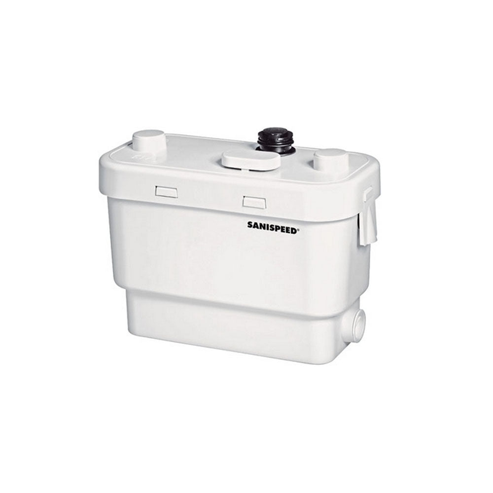 Pompa Sanispeed ideale per scaricare acque chiare e molto calde fino a 7 metri in altezza by CeramicStore | Lo specialista del tuo bagno