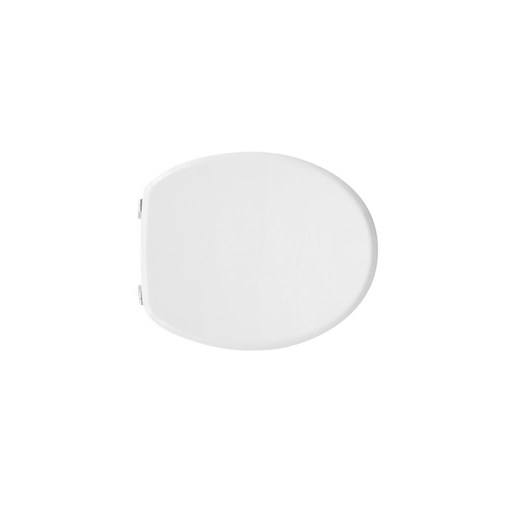 Sedile wc universale Perugia in MDF stampato bianco larghezza 37