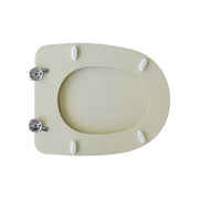 Sedile per wc farina di legno champagne per casa ceramica Cesame serie Aretusa