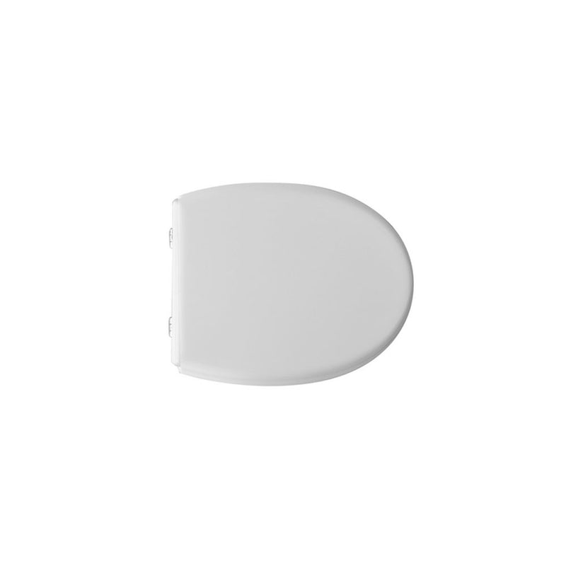 Sedile wc bianco dedicato a casa ceramica Azzurra serie Class 05 larghezza 37