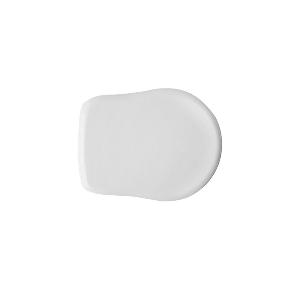 Sedile wc bianco dedicato a casa ceramica Axa serie Contea larghezza 35