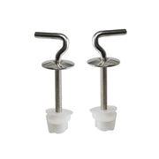 Sedile wc in termoindurente per Casa Ceramica Dolomite vaso modello Tenax con cerniere regolabili