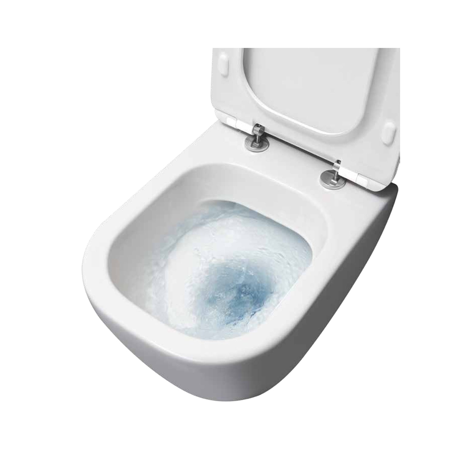 Santari filomuro serie Forever h48 Terza Età in ceramica bianca con coprivaso chiusura tradizionale- Disegno Ceramica