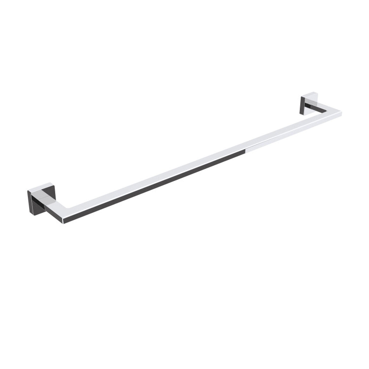 Porta asciugamani in ottone da fissare a parete collezione Dado di Lineabeta - Metallo cromo 640mm by CeramicStore | Lo specialista del tuo bagno