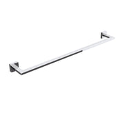 Porta asciugamani in ottone da fissare a parete collezione Dado di Lineabeta - Metallo cromo 640mm by CeramicStore | Lo specialista del tuo bagno