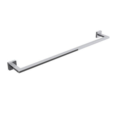 Porta asciugamani in ottone da fissare a parete collezione Dado di Lineabeta - Metallo satinato 640mm by CeramicStore | Lo specialista del tuo bagno