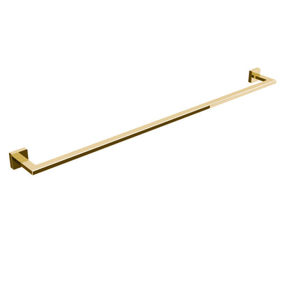 Porta asciugamani in ottone da fissare a parete collezione Dado di Lineabeta - Metallo oro 840mm by CeramicStore | Lo specialista del tuo bagno