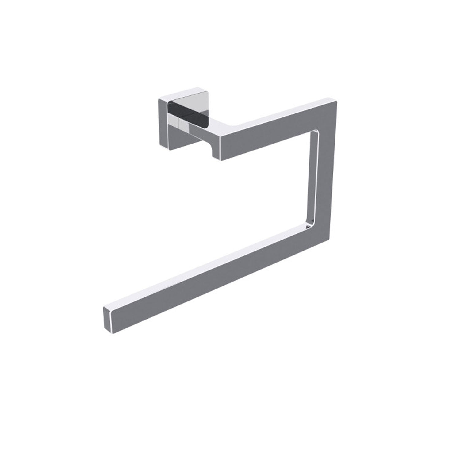 Anello porta asciugamani in ottone da fissare a parete collezione Dado di Lineabeta - Metallo cromo by CeramicStore | Lo specialista del tuo bagno