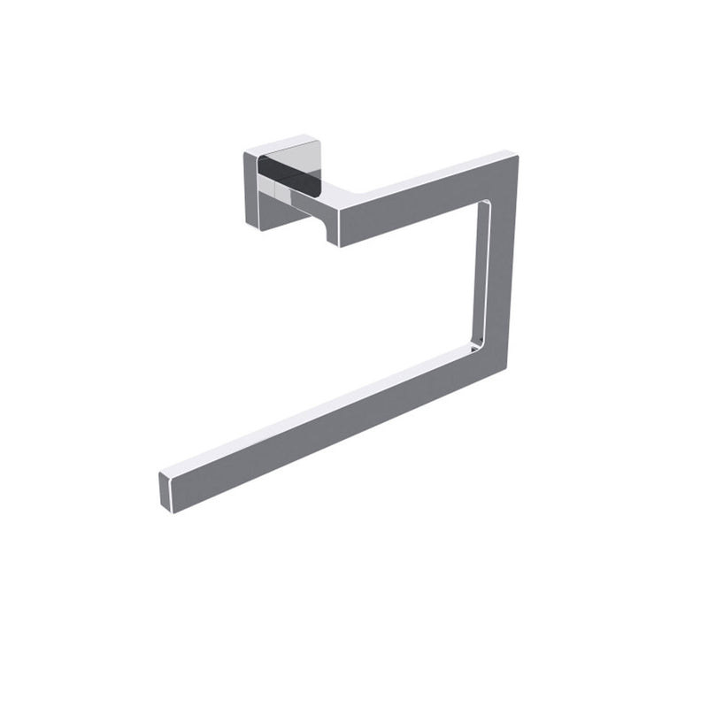 Anello porta asciugamani in ottone da fissare a parete collezione Dado di Lineabeta - Metallo cromo by CeramicStore | Lo specialista del tuo bagno