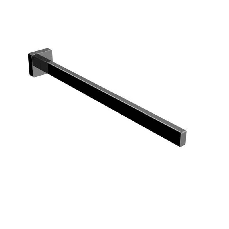 Porta asciugamani in ottone da fissare a parete collezione Dado di Lineabeta - Metallo nero opaco by CeramicStore | Lo specialista del tuo bagno