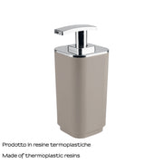Dosasapone da appoggio Gedy serie Seventy - Beige