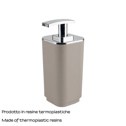 Dosasapone da appoggio Gedy serie Seventy - Beige
