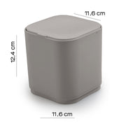 Cestino da tavolo 1.2 lt da appoggio Gedy serie Seventy - Beige by CeramicStore | Lo specialista del tuo bagno