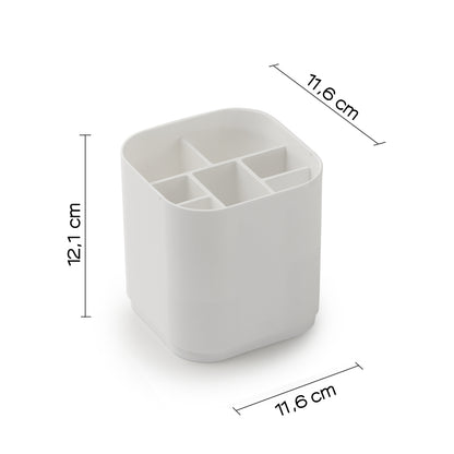Organizer da appoggio Gedy serie Seventy - Bianco by CeramicStore | Lo specialista del tuo bagno