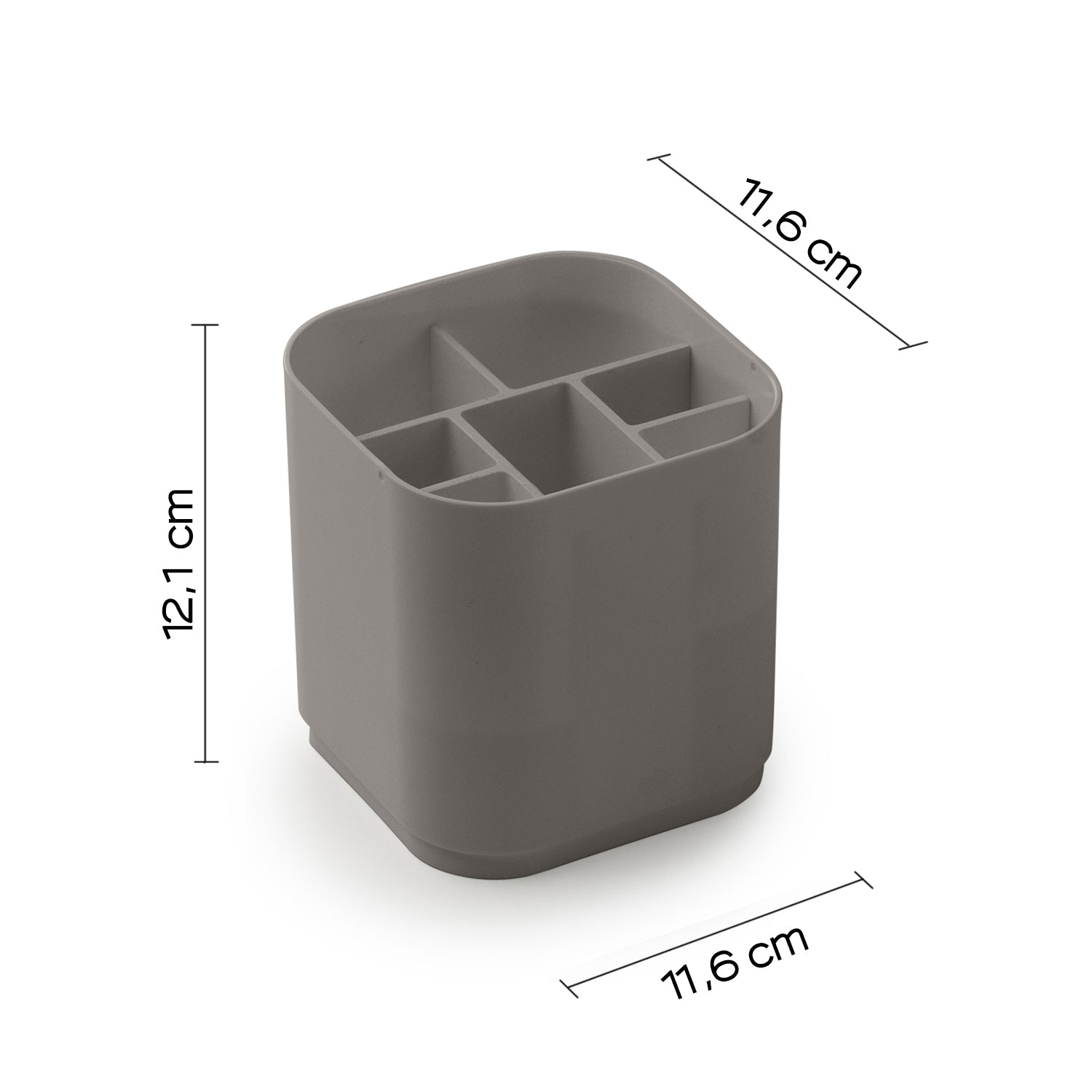 Organizer da appoggio Gedy serie Seventy - Tortora by CeramicStore | Lo specialista del tuo bagno