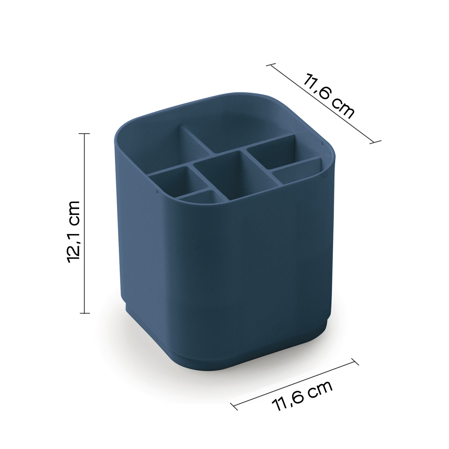 Organizer da appoggio Gedy serie Seventy - Blu Petrolio by CeramicStore | Lo specialista del tuo bagno