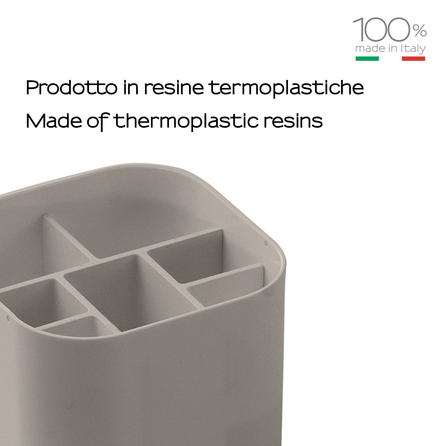Organizer da appoggio Gedy serie Seventy - Beige by CeramicStore | Lo specialista del tuo bagno