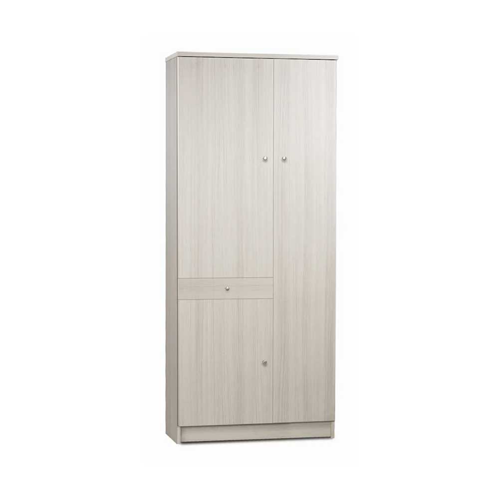 Mobile Multiuso a 3 ante e 1 cassetto con 6 ripiani regolabili finitura Eucalipto by Sarmog by CeramicStore | Lo specialista del tuo bagno