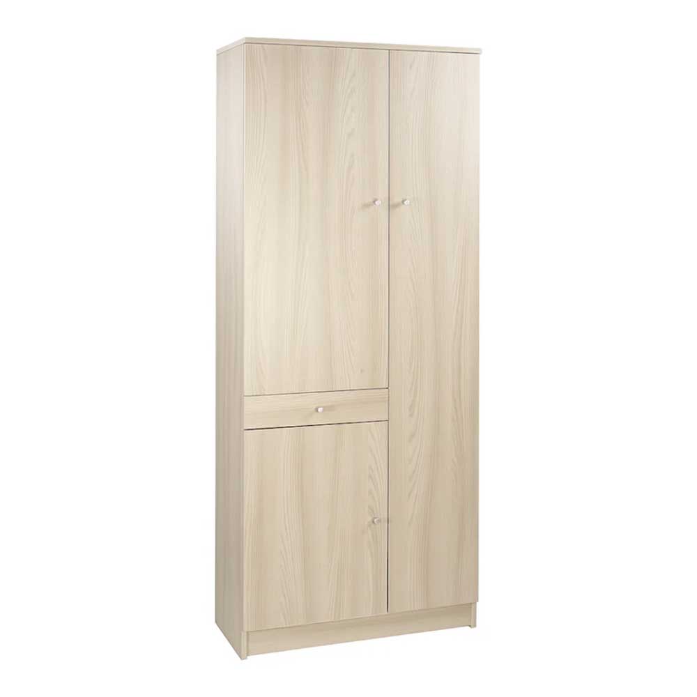 Mobile Multiuso a 3 ante e 1 cassetto con 6 ripiani regolabili finitura Olmo Chiaro by Sarmog by CeramicStore | Lo specialista del tuo bagno