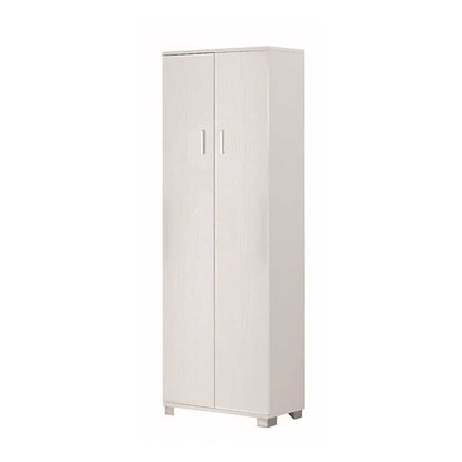 Mobile colonna a 2 ante con 3 ripiani regolabili e 1 fisso finitura Bianco Fiammato by Sarmog by CeramicStore | Lo specialista del tuo bagno