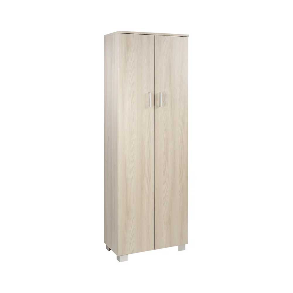 Mobile colonna a 2 ante con 3 ripiani regolabili e 1 fisso finitura Olmo Chiaro by Sarmog by CeramicStore | Lo specialista del tuo bagno