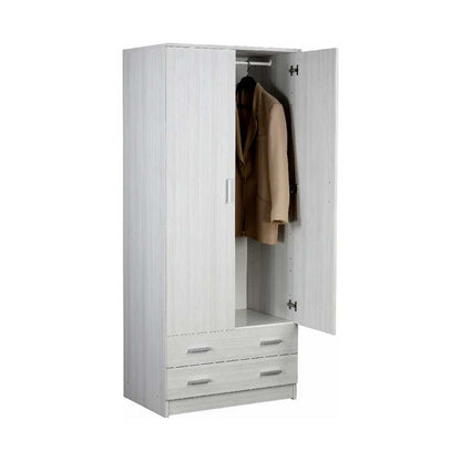 Armadio a due ante e 2 cassetti finitura Eucalipto by Sarmog by CeramicStore | Lo specialista del tuo bagno