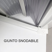 Box doccia angolare con 2 lati a soffietto modello Rosy linea Plissà¨ 80x80 by CeramicStore | Lo specialista del tuo bagno