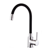 Miscelatore cucina con canna flessibile e girevole in silicone nero Mixlav by CeramicStore | Lo specialista del tuo bagno