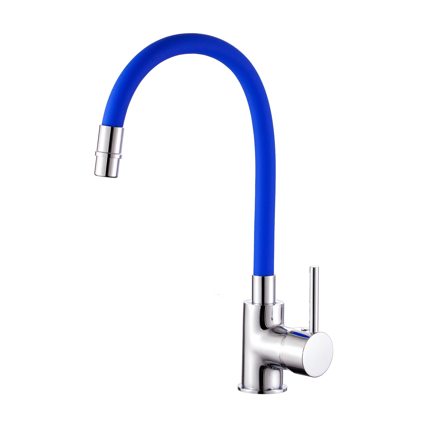 Miscelatore cucina con canna flessibile e girevole in silicone blu Mixlav by CeramicStore | Lo specialista del tuo bagno