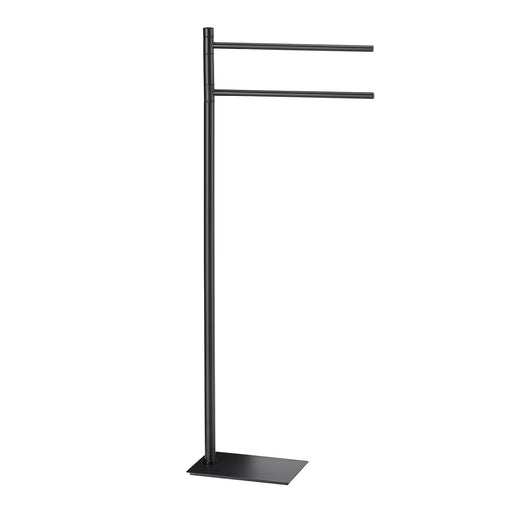Versione outlet - Piantana portasciugamani in Acciaio Inox Gedy serie Trilly - Nero Matt