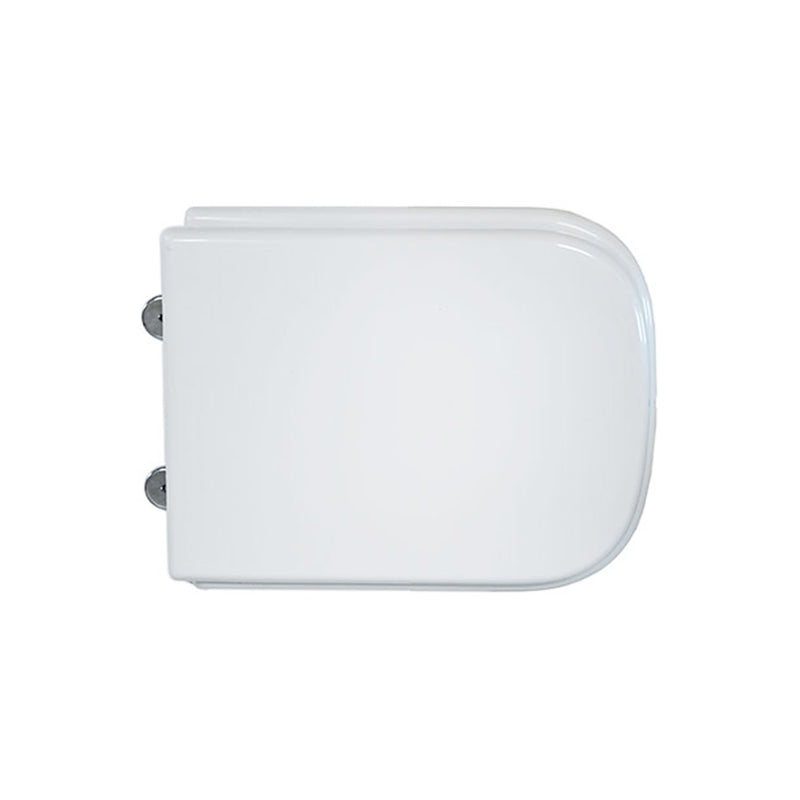 Sedile wc legno bianco per Galassia vaso Meg11 larghezza 35