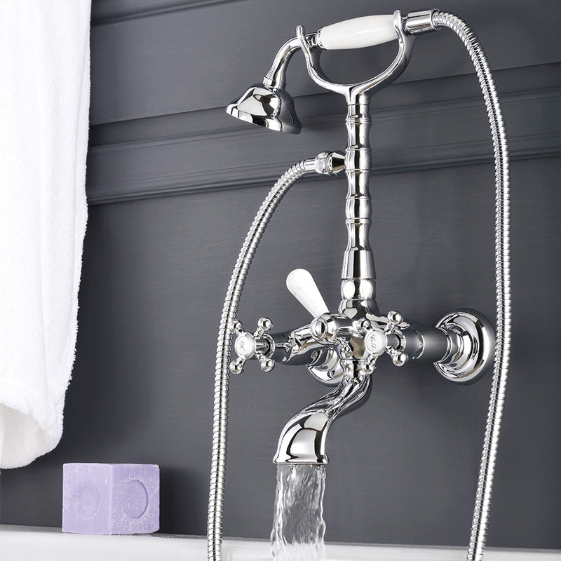 Gruppo vasca con set doccia Paffoni Belinda art. FBLV023CR by CeramicStore | Lo specialista del tuo bagno