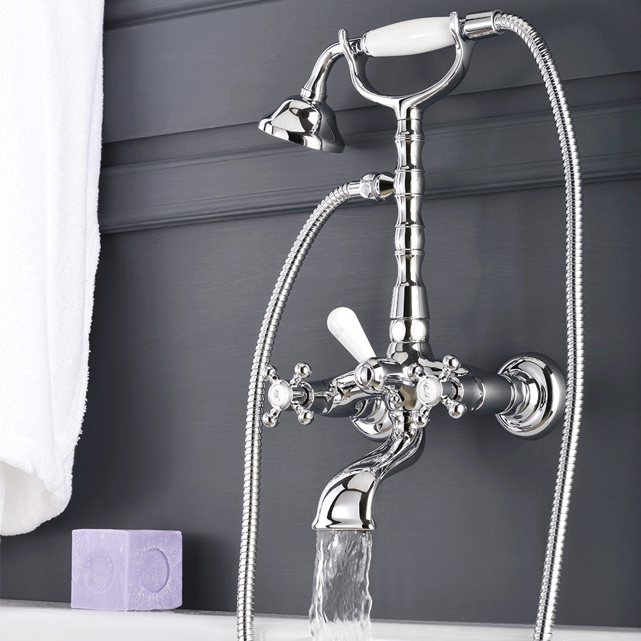 Gruppo vasca con set doccia Paffoni Belinda art. FBLV023CR by CeramicStore | Lo specialista del tuo bagno
