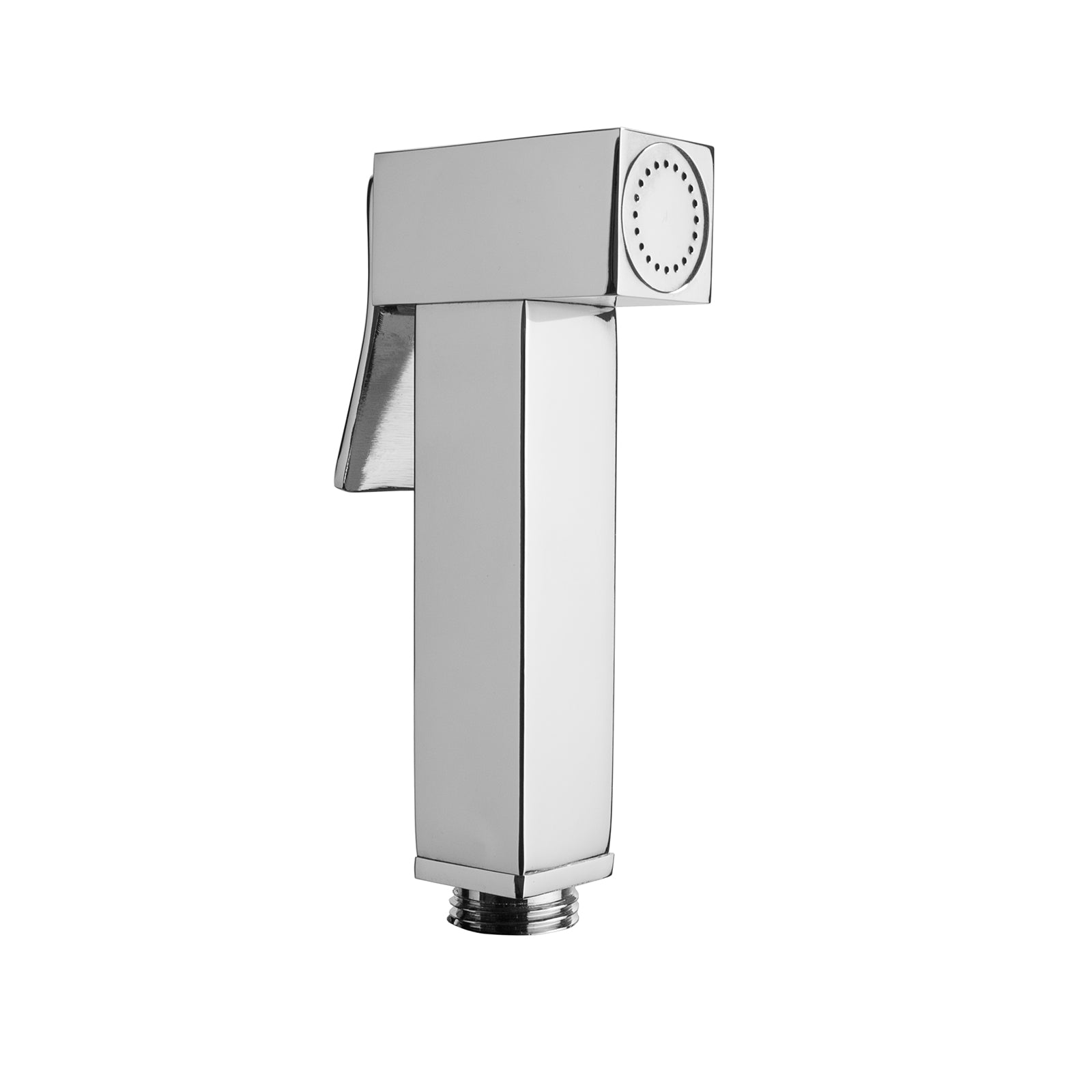Idroscopino doccetta wc/bidet in ottone modello Maya squadrato con pulsante Ares by CeramicStore | Lo specialista del tuo bagno