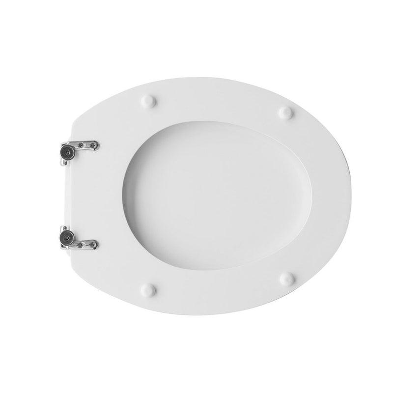 Sedile wc bianco dedicato a casa ceramica Azzurra serie Cult larghezza 37 cm