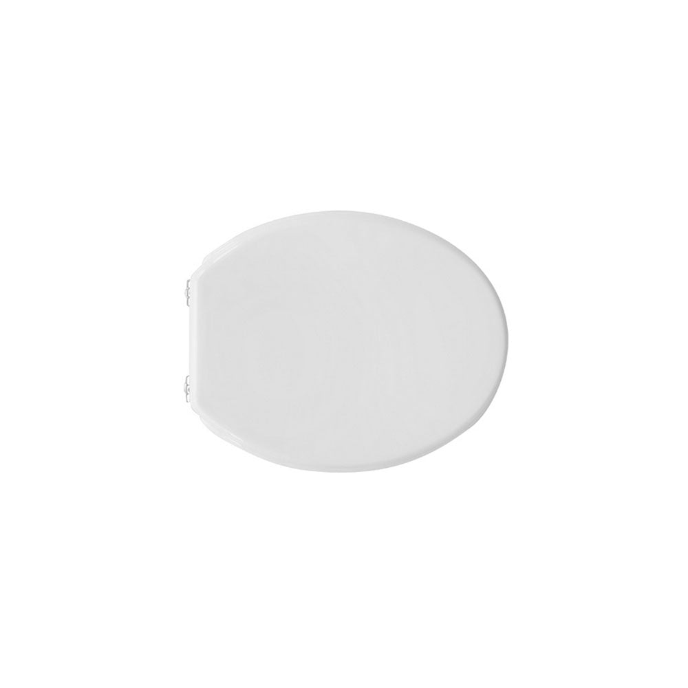 Sedile wc bianco dedicato a casa ceramica Azzurra serie Cult larghezza 37 cm