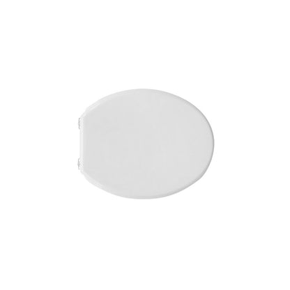 Sedile wc bianco dedicato a casa ceramica Azzurra serie Cult larghezza 37 cm