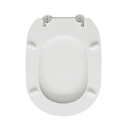 Sedile wc bianco dedicato a casa ceramica Azzurra serie Diana larghezza 36 cm