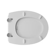 Sedile wc per Azzurra vaso Elios sospeso larghezza 38 cm cerniere regolabili