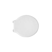 Sedile wc bianco per Azzurra vaso Giunone lunghezza 43 cm cerniere regolabili