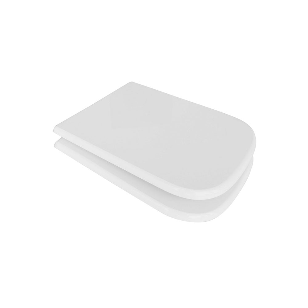 Sedile wc bianco per Azzurra vaso Iris larghezza 35