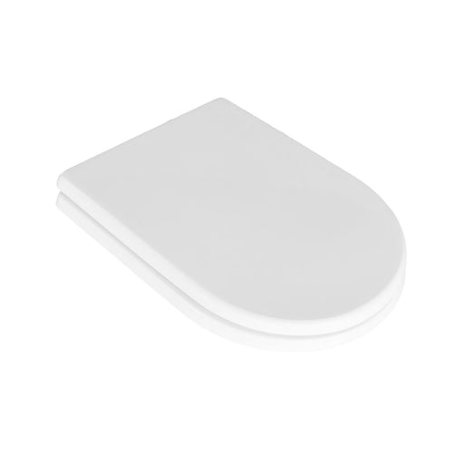 Sedile wc bianco per Althea vaso Marion lunghezza 44 cm cerniere regolabili