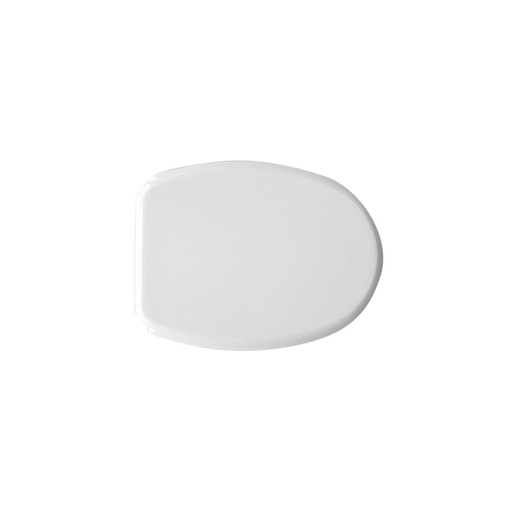Sedile wc bianco per Azzurra vaso Novecento larghezza 36