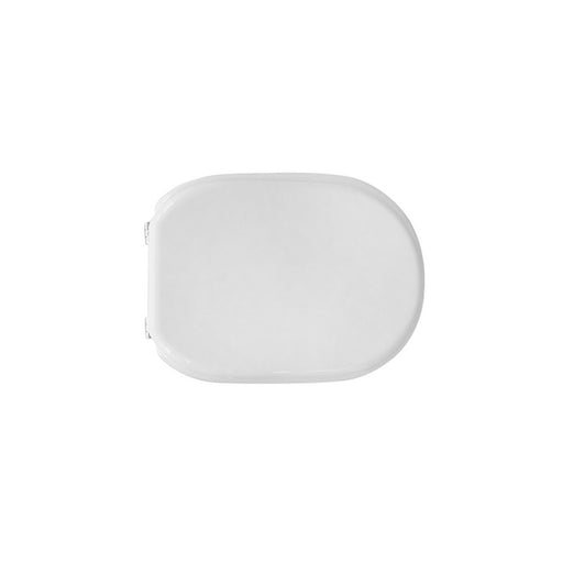 Sedile wc bianco per Cesame vaso serie Belle Epoque larghezza 36 cm cerniere regolabili