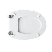 Sedile wc bianco per Cesabo vaso Exel cerniere regolabili