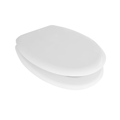Sedile wc legno bianco per Catalano vaso Zero larghezza 37 cm cerniere regolabili