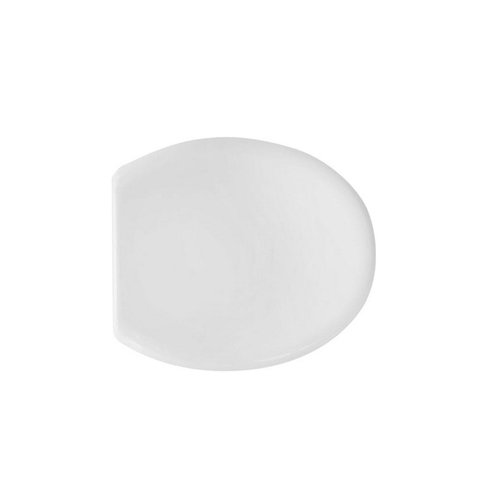 Sedile wc legno bianco per Catalano vaso Zero larghezza 37 cm cerniere regolabili