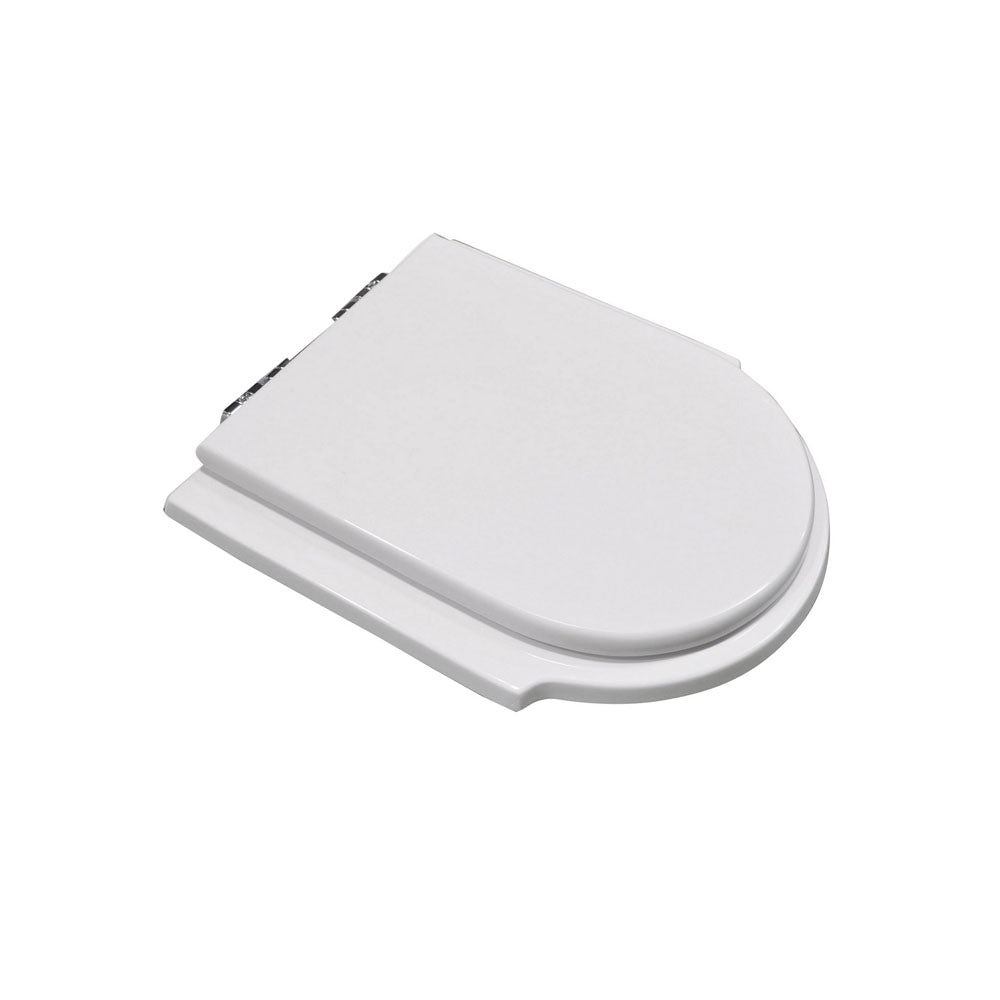 Sedile wc legno bianco per Dolomite vaso Zagara larghezza 36
