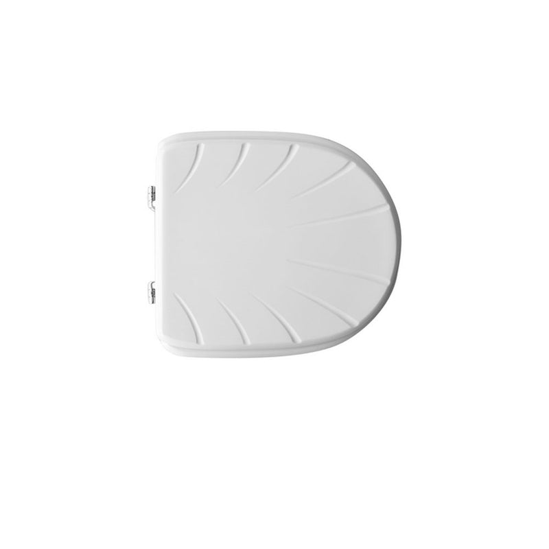 Sedile wc per Faleri vaso Duna larghezza 38 cm cerniere regolabili Unistop
